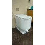   Axa Delano Miska 54x36 z deską wolnoopadającą slim biały połysk 9001001DZ W MAGAZYNIE !!!