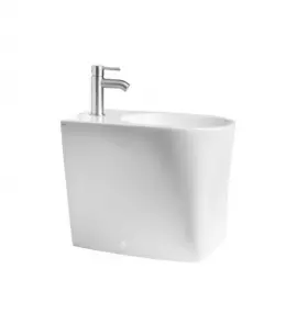 Axa DP Bidet stojący 36x50,5 cm Biały połysk 8402201