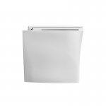 Axa DP Miska stojąca 36x50,5 cm z deską WC wolnoopadającą Biały połysk 8401401+AF8401