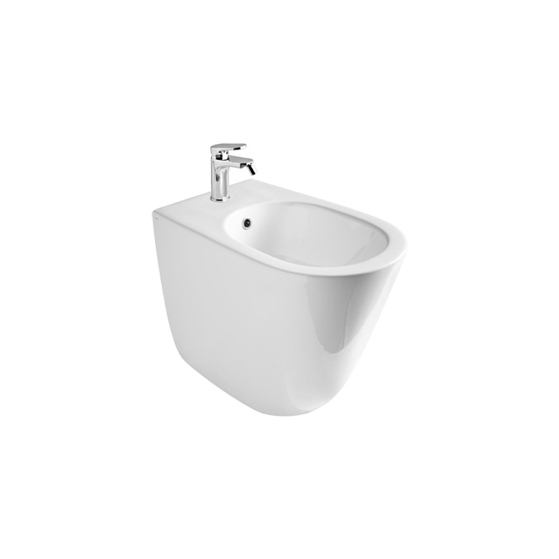 Axa EVA Bidet stojący 55x36 cm Biały połysk 8802201
