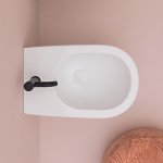 Axa EVA Bidet stojący 55x36 cm Biały połysk 8802201