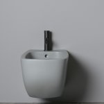 Axa WHITE JAM Bidet ścienny 34x52 cm Biały połysk 3312801