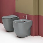 Axa Wild Bidet stojący 34x52 cm Grey Matt 3002209