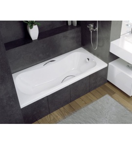 Besco Aria Prosafe Wanna prostokątna 140x70 biała WAA-140-PS