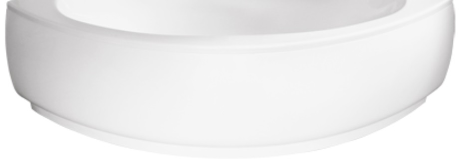 Besco Luksja Obudowa narożna 148x148 biała OAL-150-NS