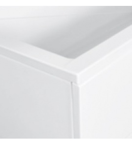 Besco Modern Obudowa prostokątna 120x70 biała OAP-120-UNI