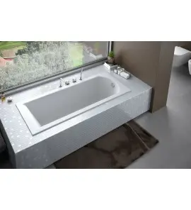 Besco Shea Slim Wanna prostokątna 170x70 cm biała WAS-170-SL