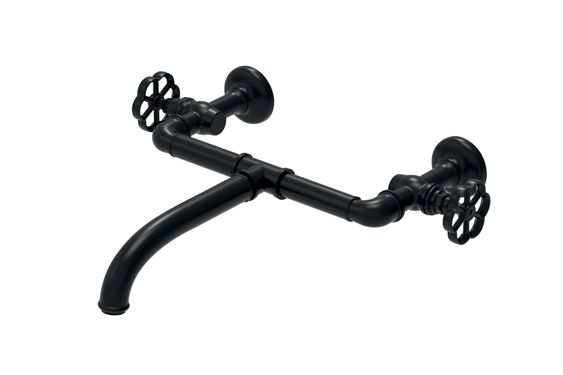 Bleu Provence Bateria kuchenna ścienna black RM13RAL