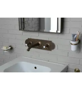 Bleu Provence Bateria kuchenna ścienna dark bronze RLF1016MBG