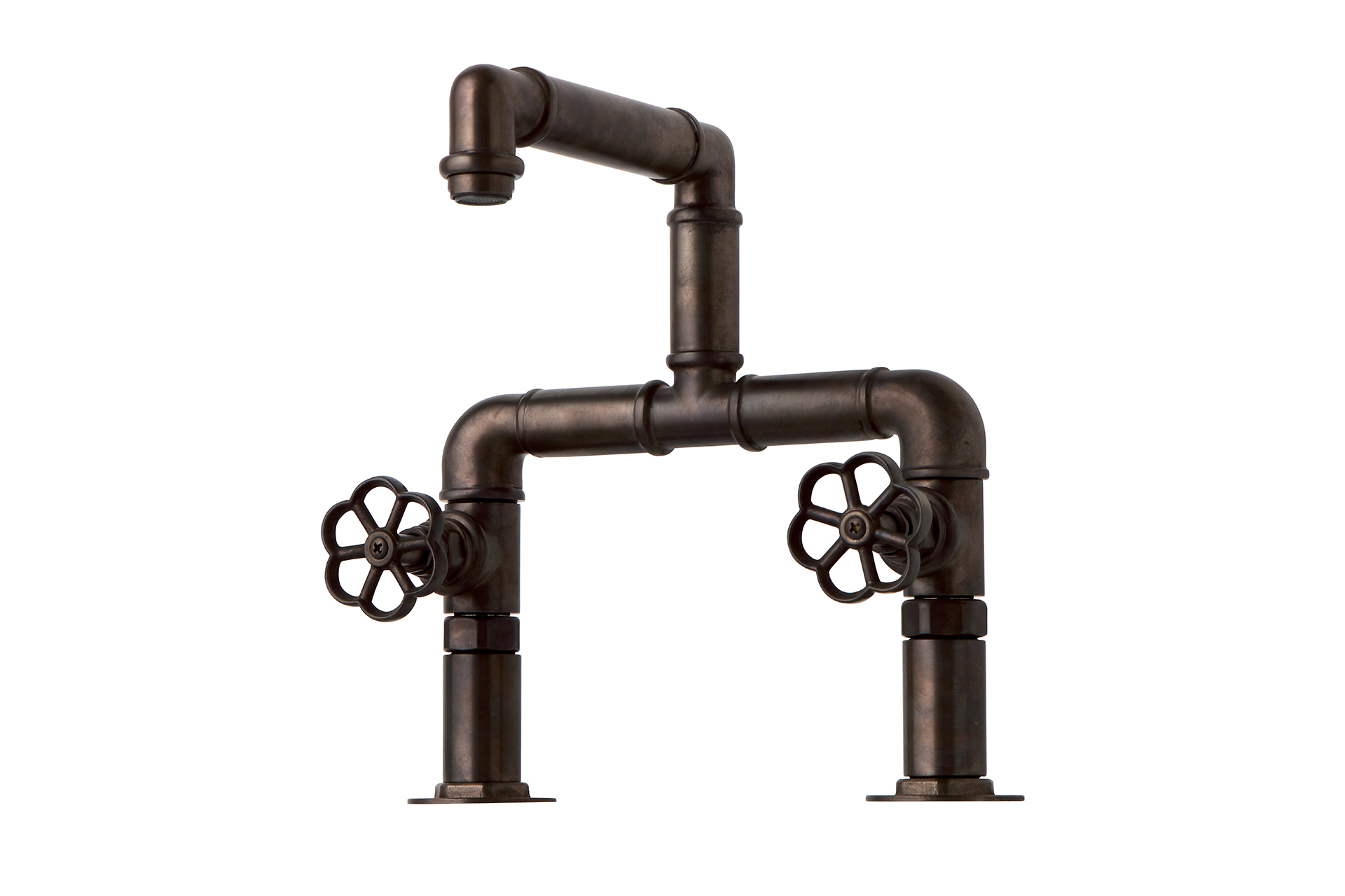 Bleu Provence Industrial Bateria umywalkowa 2-otworowa bronze RLMTM314BR