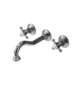 Bleu Provence Bateria umywalkowa ścienna chrom RLC1011MCR