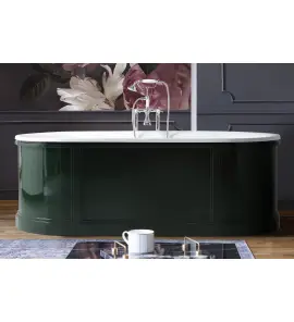 Bleu Provence Chic Wanna wolnostojąca 177,5x79 ciemnozielony 1200R1