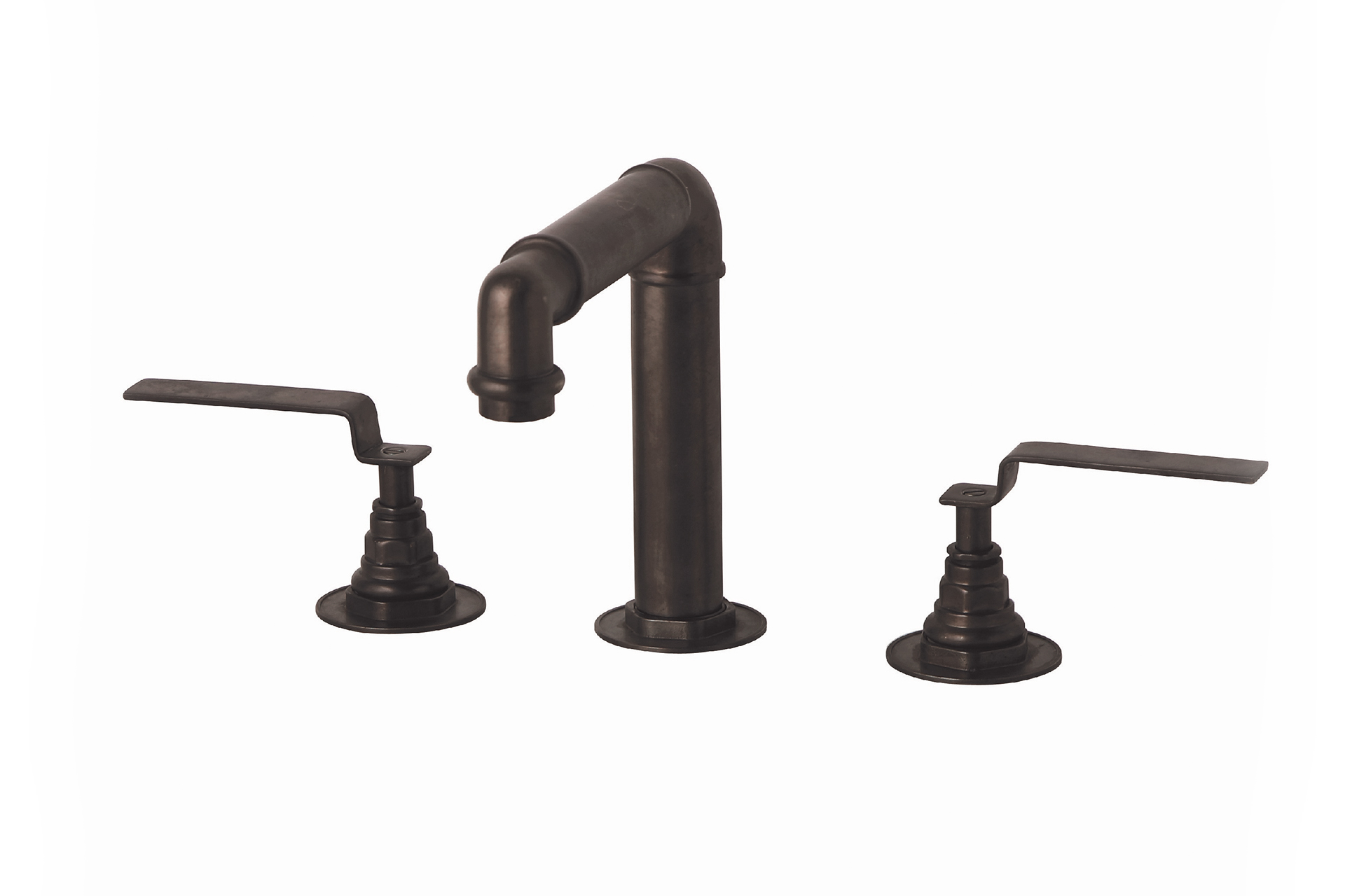 Bleu Provence Industrial Bateria umywalkowa 3-otworowa bronze RLMT301BR