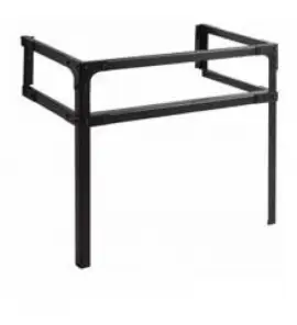 Bleu Provence Industrialis Stelaż umywalkowy metalowy 60x50 black 461/2