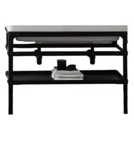 Bleu Provence Industrialis Stelaż umywalkowy metalowy 110x50 black 461/3