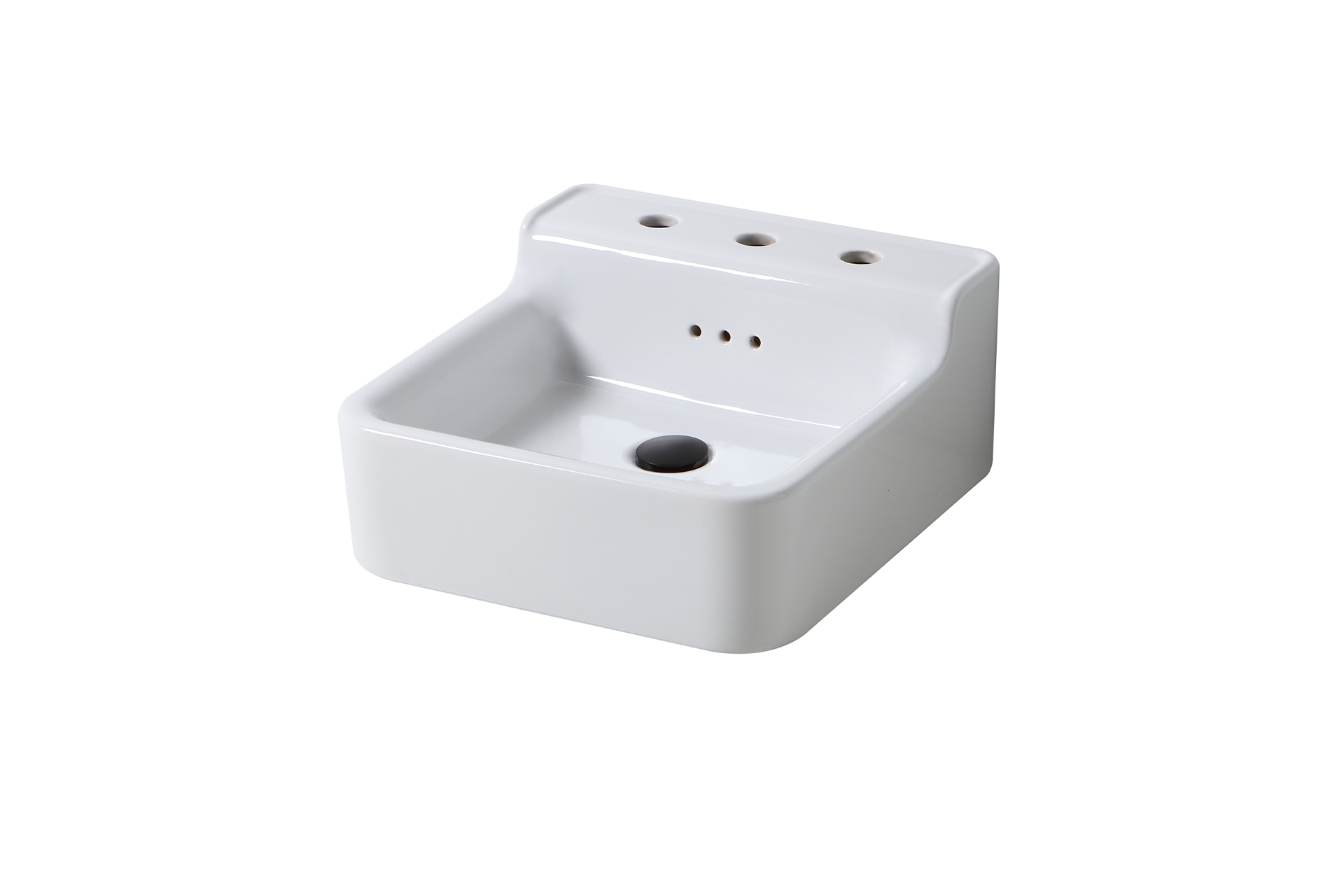 Bleu Provence Industrialis Umywalka stawiana na blat 44x46 white BP444