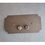 Bleu Provence Przycisk do Geberit dark bronze PLGB01BG