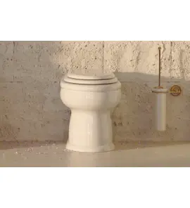 Bleu Provence Romantica Miska stojąca z deską 56x38 white BP320+328