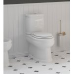 Bleu Provence Romantica Miska stojąca kompakt + spłuczka + deska + mechanizm spłukujący 69x38 white BP324+BP340+328+O40.8