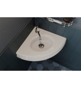 Bleu Provence Romantica Umywalka narożna 46x15 white BP350