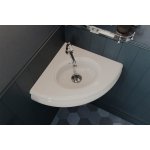 Bleu Provence Romantica Umywalka narożna 46x15 white BP350