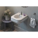 Bleu Provence Romantica Umywalka ścienna 42x46 white BP342