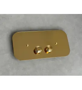 Bleu Provence So Fifties Przycisk do Geberit Dark gold PLGB02OG