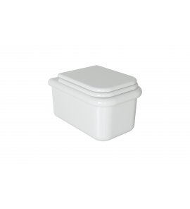 Bleu Provence True Colors Lite Miska wisząca 36x50 + deska sedesowa white TC226B+228