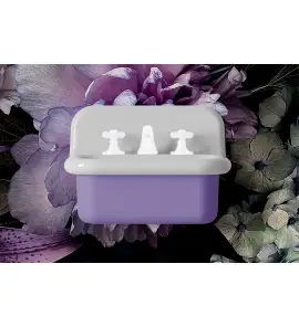  Bleu Provence True Colors Lite Umywalka wisząca 50x46 white purple TC2L50C1