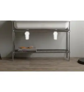 Bleu Provence True Colors Stelaż umywalkowy + półka chrom TC120BMCR+TC120GRCR