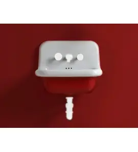  Bleu Provence True Colors Umywalka wisząca 60x42 white red TCL60C3