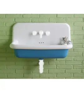  Bleu Provence True Colors Umywalka wisząca 90x42 white sky blue TCL90C4