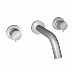 Bongio Time2020 Basic Bateria umywalkowa podtynkowa brushed stainless steel 73540AS00