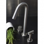 Bongio Time2020 Kitchen Bateria kuchenna 3-otworowa brushed stainless steel 71590AS00