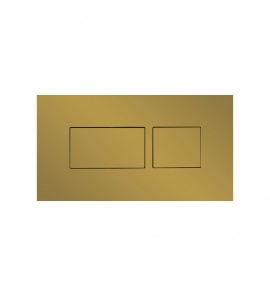 Britton Aqua Przycisk spłukujący, podwójny Brushed Brass HOX.030BB