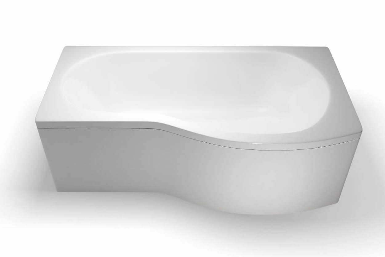 Britton Cleargreen EcoRound Wanna narożna prawa 1700x900 mm Biały R22