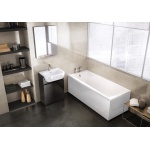 Britton ClearGreen Sustain Wanna do zabudowy 1800x800 mm Biały R7