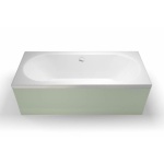 Britton ClearGreen Verde Wanna do zabudowy 1600x750 mm Biały R45