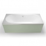 Britton ClearGreen Verde Wanna do zabudowy 1700x800 mm Biała R43