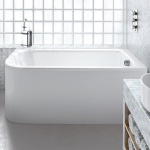 Britton Cleargreen Viride Wanna narożna prawa 1700x750 mm Biały R39