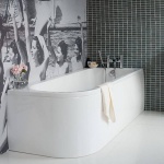 Britton Cleargreen Viride Wanna narożna prawa 1700x750 mm Biały R39