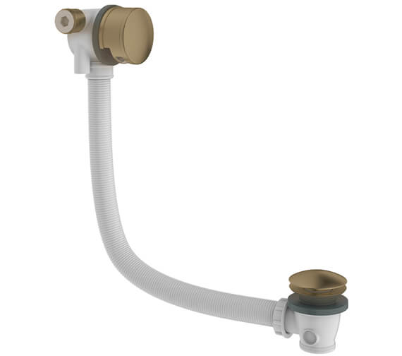 Britton Hoxton Odpływ i przelew wannowy Brushed Brass HOX.0351BB