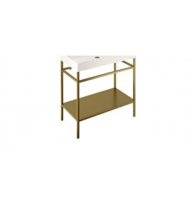 Britton Shoreditch Stelaż pod umywalkę 825x430 mm brushed brass FRAME203