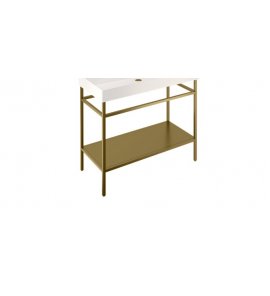 Britton Shoreditch Stelaż pod umywalkę 950x430 mm brushed brass FRAME204