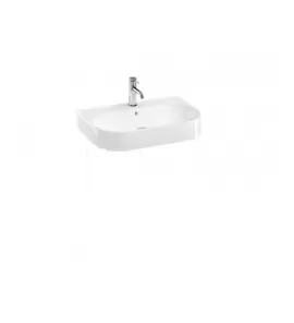 Britton Trim Umywalka nablatowa 600 x 410 mm biały TRIM.004