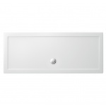 Britton Zamori Brodzik prostokątny 70x170 Biały Z1183