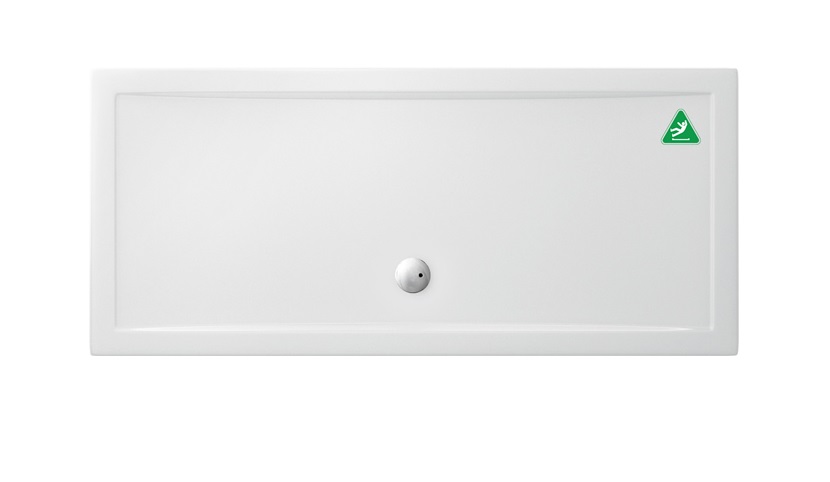 Britton Zamori Brodzik prostokątny 180x90 Biały Z1245A