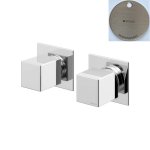 Bruma Adamastor Bateria natryskowa podtynkowa 2-drożna Morning Mist 3011622MM