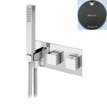 Bruma Adamastor Bateria wannowo-natryskowa termostatyczna podtynkowa Gunmetal 1854512MG