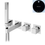 Bruma Adamastor Bateria wannowo-natryskowa podtynkowa z zestawem prysznicowym Night Sky 3014601NS